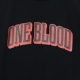 MAGLIETTA ONE BLOOD BLACK