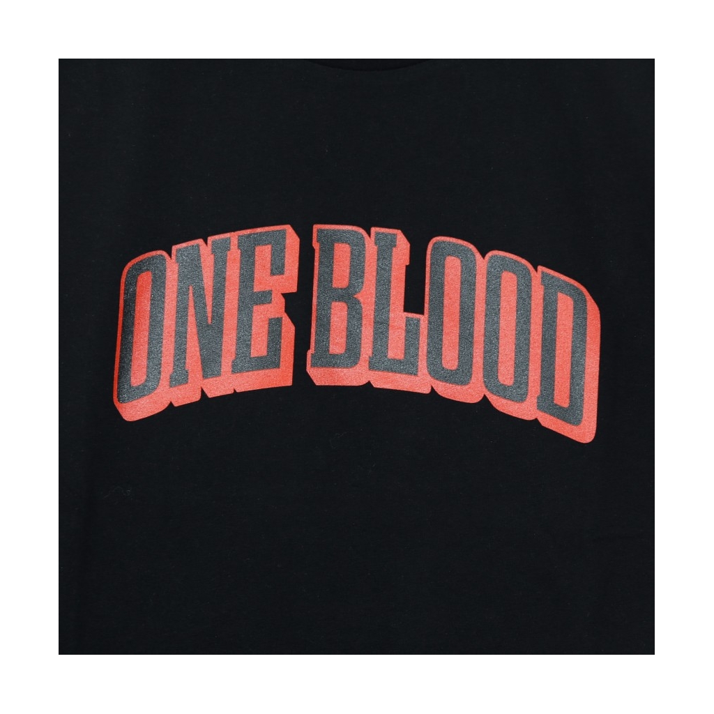 MAGLIETTA ONE BLOOD BLACK