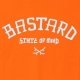MAGLIETTA 5OM X BASTARD LOGO TEE ORANGE