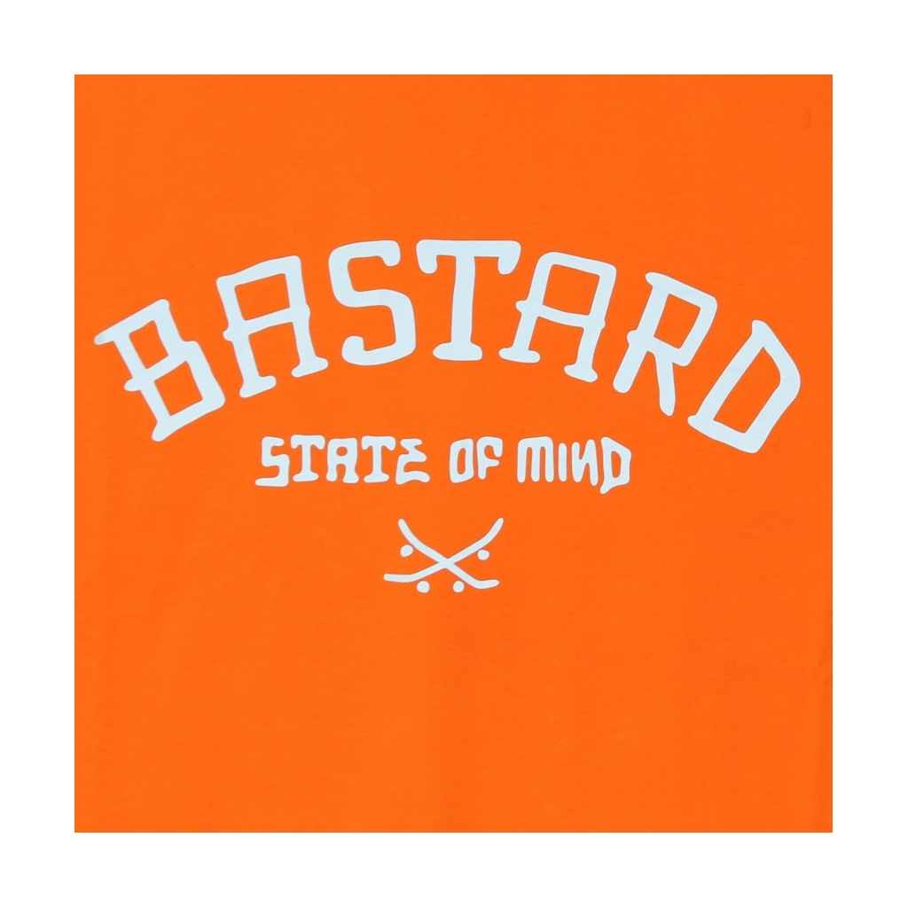 MAGLIETTA 5OM X BASTARD LOGO TEE ORANGE