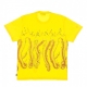 MAGLIETTA MORE FIRE TEE YELLOW