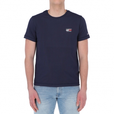 Tshirt Tommy Hilfiger Jeans Uomo Chest Logo Tee C87 TWILIGHTNAVY