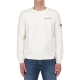 FELPA SLUB GIROC TIMEZONE pure white