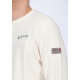 FELPA SLUB GIROC TIMEZONE pure white