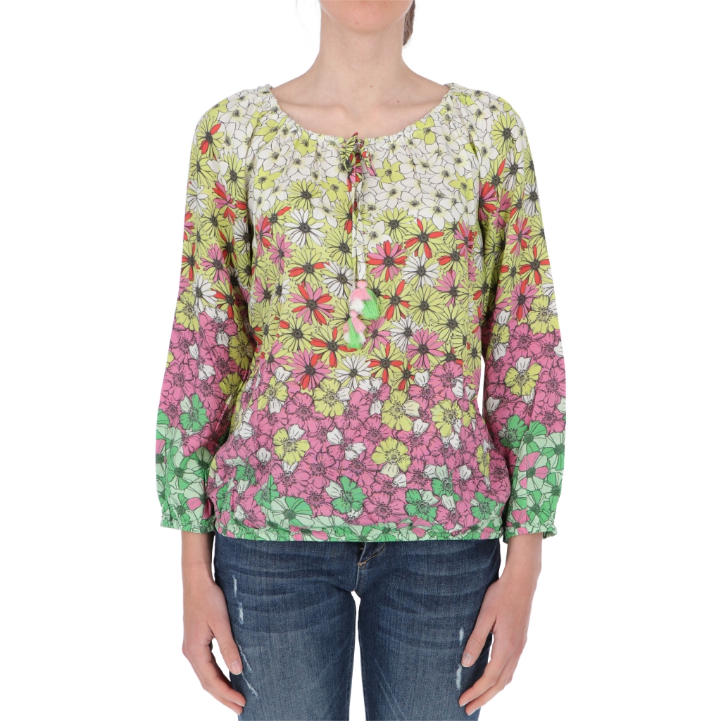 BLUSA TUNICA PRINTED W TIMEZONE multicolor flowers