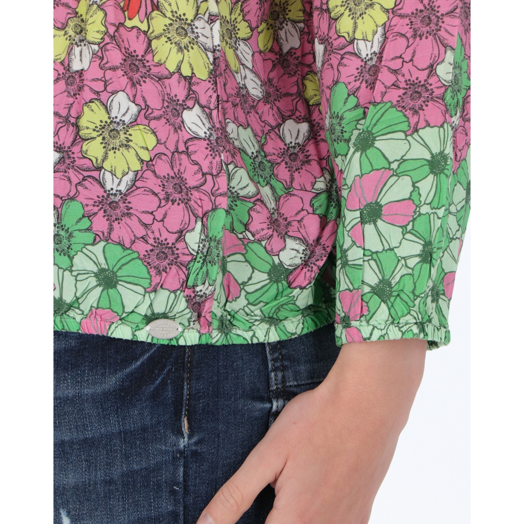 BLUSA TUNICA PRINTED W TIMEZONE multicolor flowers