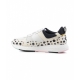 Sneaker a pois crema