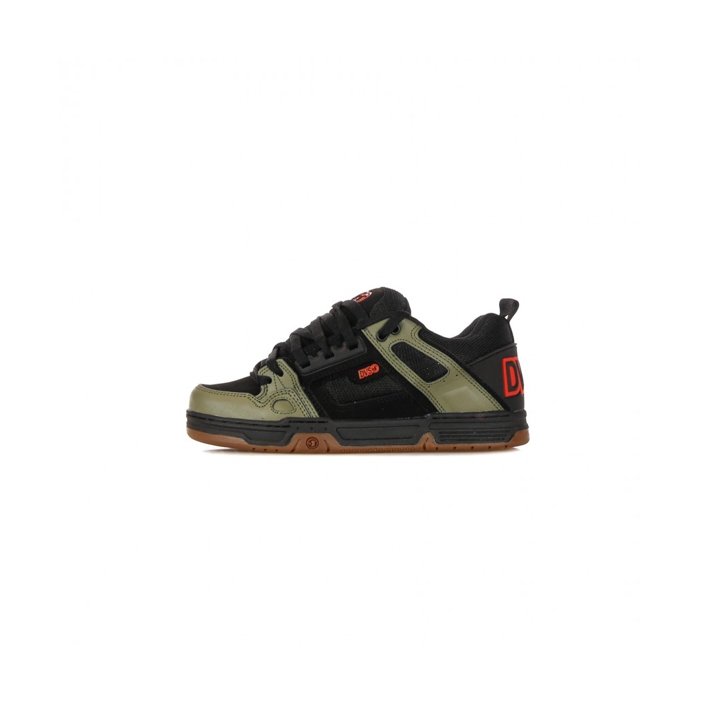 SCARPE SKATE COMANCHE BLACK/OLIVE/ORANGE NUBUCK