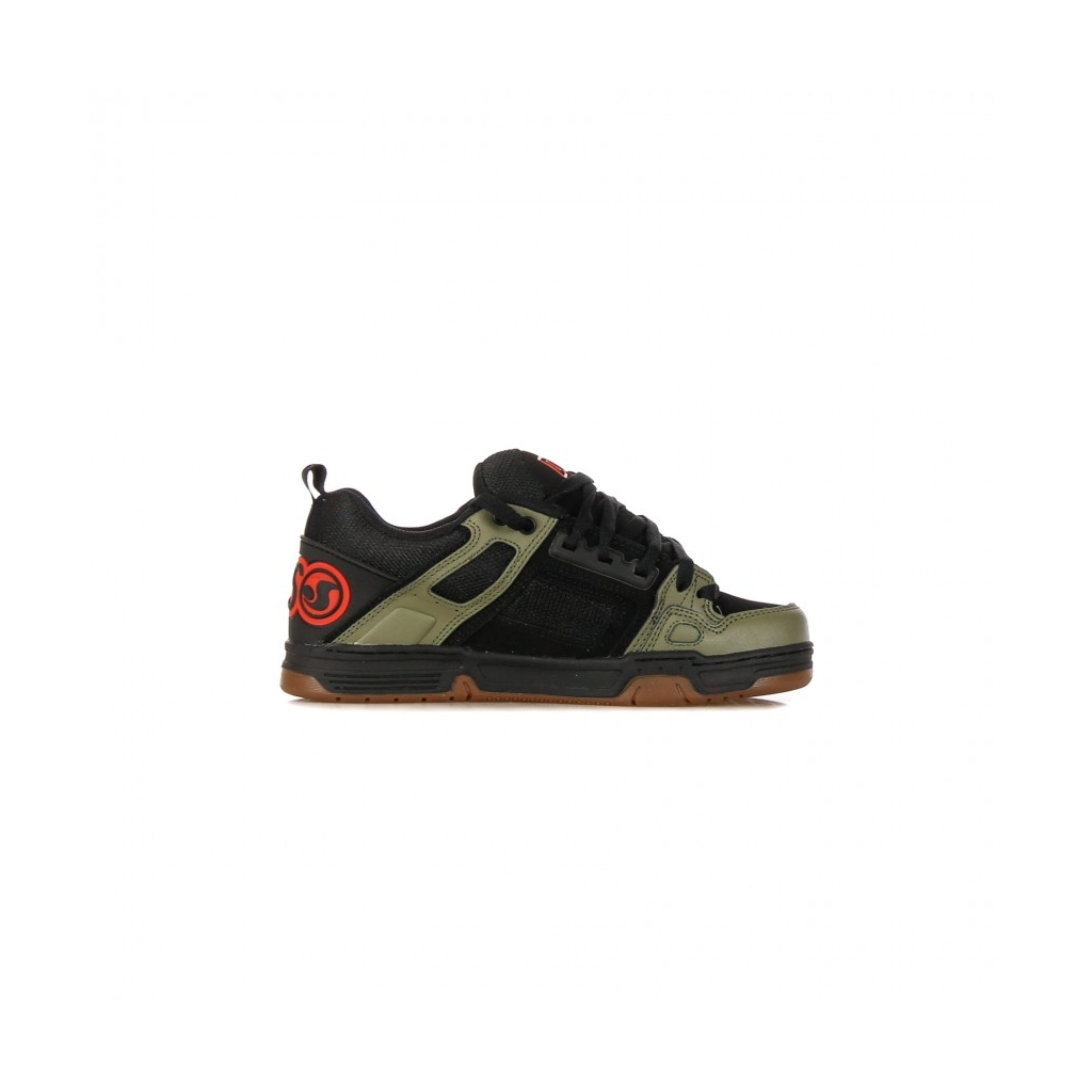 SCARPE SKATE COMANCHE BLACK/OLIVE/ORANGE NUBUCK