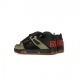 SCARPE SKATE COMANCHE BLACK/OLIVE/ORANGE NUBUCK