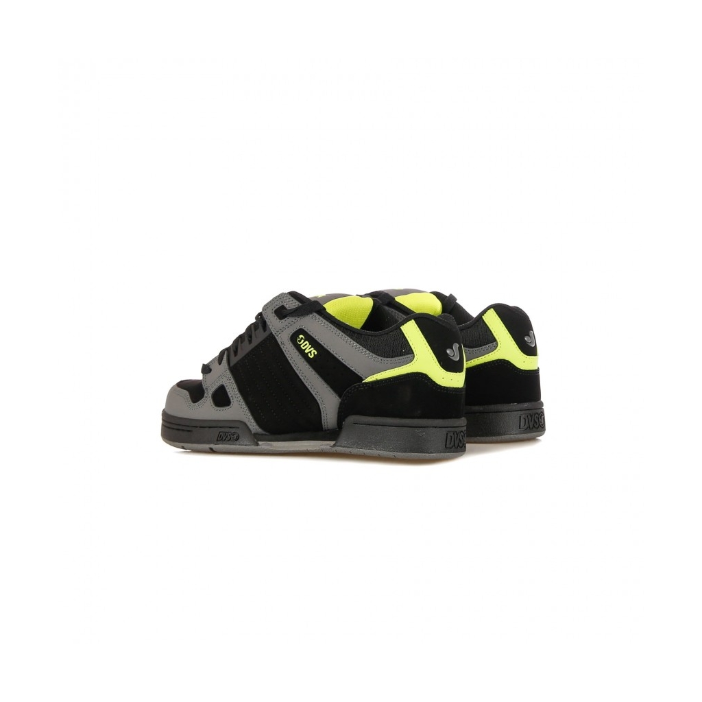 SCARPE SKATE CELSIUS BLACK/CHARCOAL/LIME NUBUCK