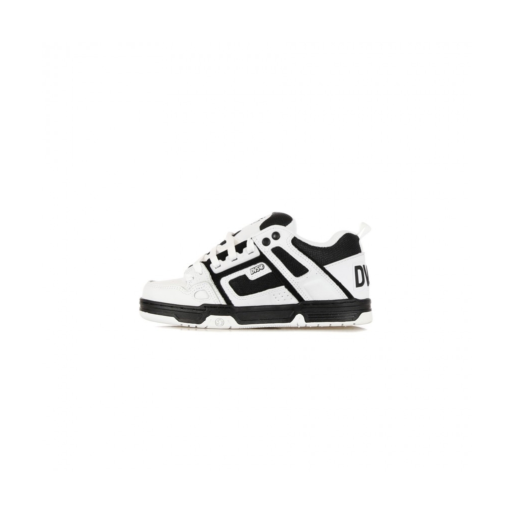 SCARPE SKATE COMANCHE WHITE/BLACK/WHITE LEATHER