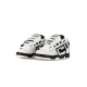 SCARPE SKATE COMANCHE WHITE/BLACK/WHITE LEATHER