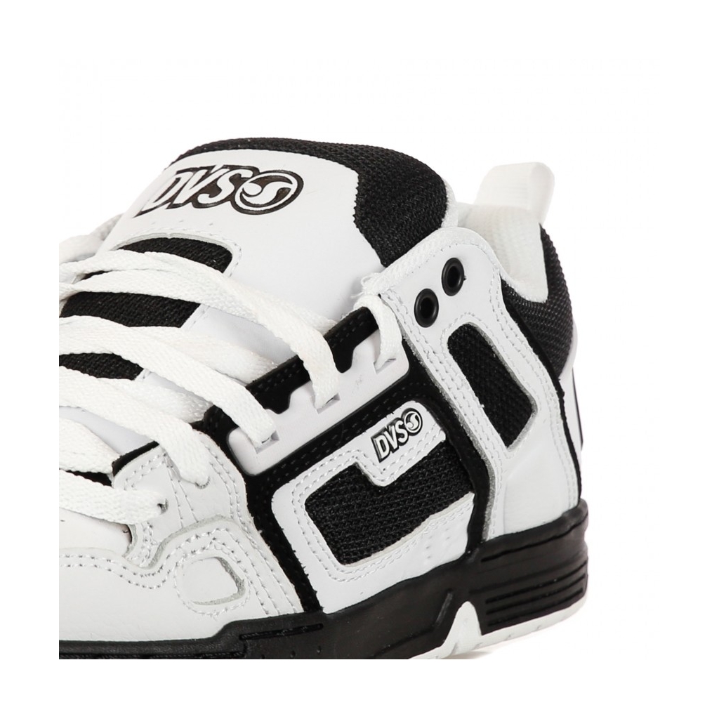 SCARPE SKATE COMANCHE WHITE/BLACK/WHITE LEATHER