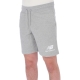 Short New Balance Uomo Cotone Garzato AG GREY