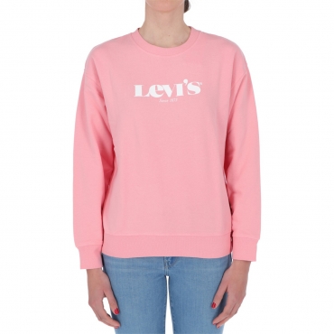 Felpa Levis Donna New Batwin 0009 PINK