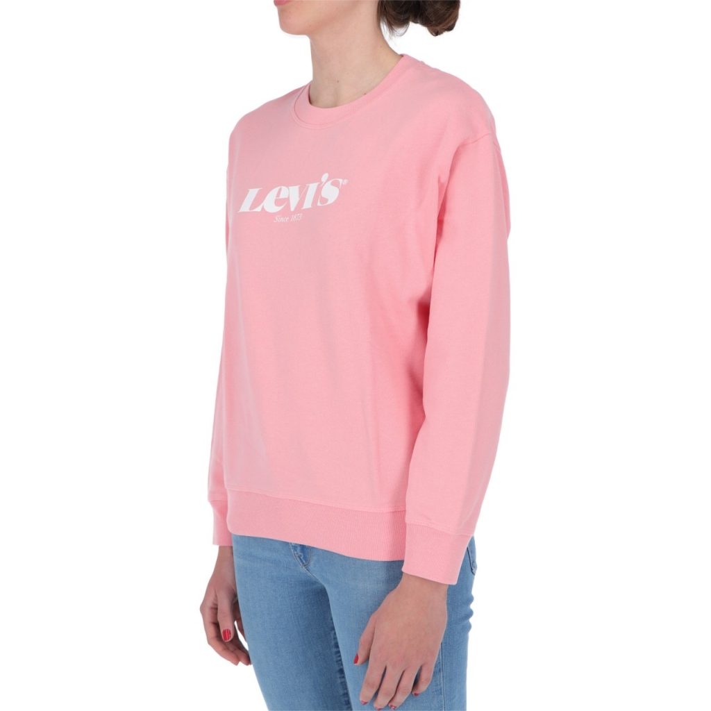 Felpa Levis Donna New Batwin 0009 PINK