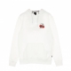 FELPA CAPPUCCIO ROSE BED PO HOODIE WHITE