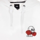 FELPA CAPPUCCIO ROSE BED PO HOODIE WHITE