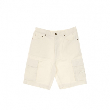 PANTALONE CORTO OG CARGO SHORTS OFF WHITE