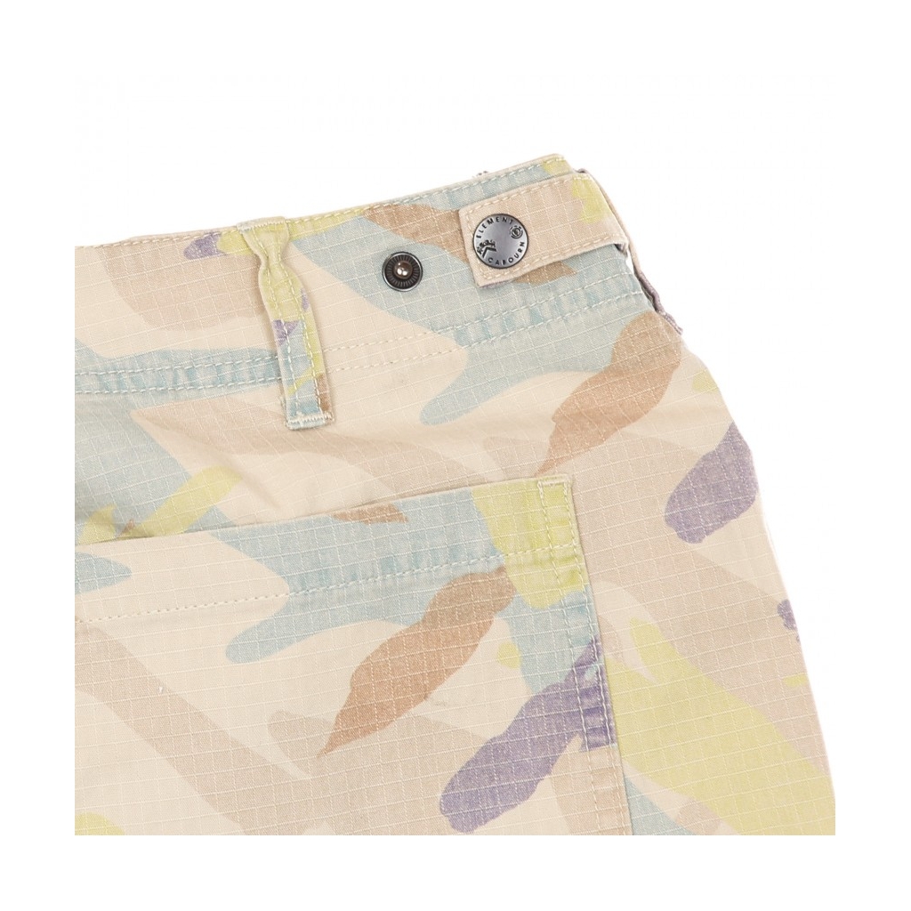 PANTALONE CORTO CABOURN OVERALL SHORTS ABSTRACT CAMO