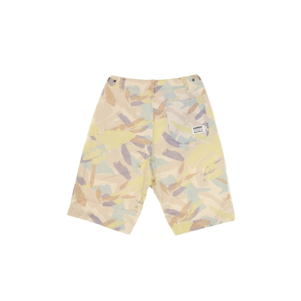 PANTALONE CORTO CABOURN OVERALL SHORTS ABSTRACT CAMO