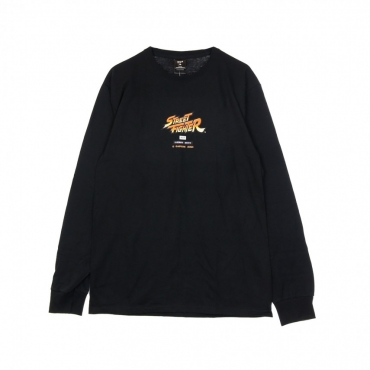 MAGLIETTA MANICA LUNGA ENDING L/S TEE X STREET FIGHTER II BLACK