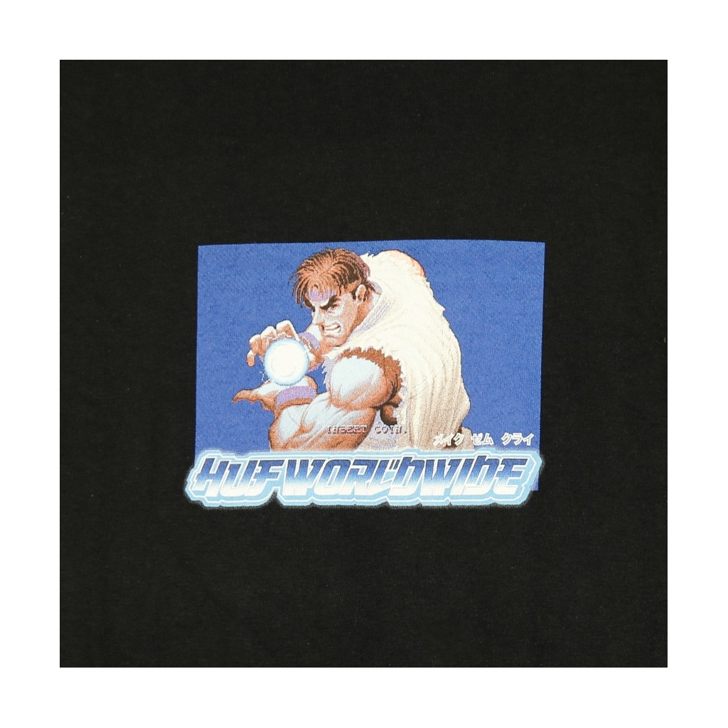 MAGLIETTA RYU TEE X STREET FIGHTER II BLACK