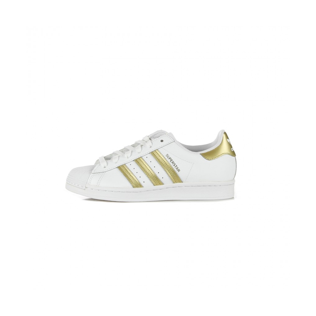 SCARPA BASSA SUPERSTAR W CLOUD WHITE/GOLD METALLIC/CLOUD WHITE