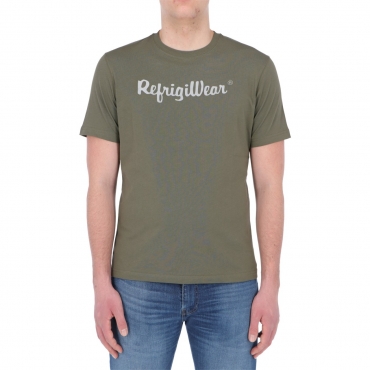 Tshirt Refrigiwear Uomo Davis 1 Cotone VERDE OLIVA