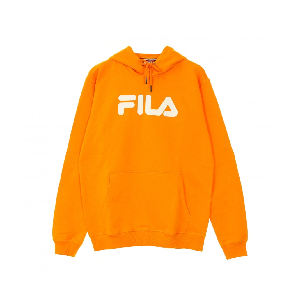 FELPA CAPPUCCIO CLASSIC PURE HOODY KANGAROO FLAME ORANGE