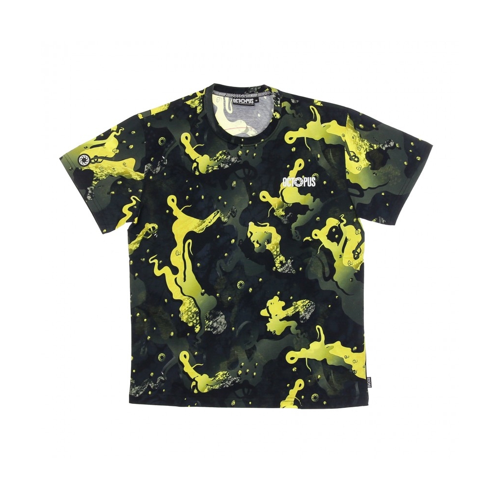 MAGLIETTA CAMO TEE YELLOW/BLACK