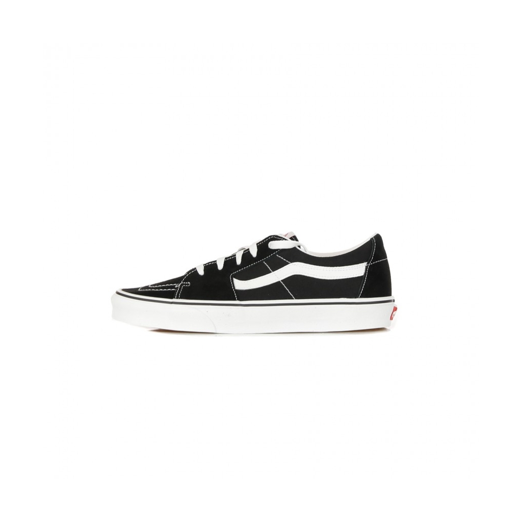 SCARPA BASSA SK8-LOW BLACK/TRUE WHITE