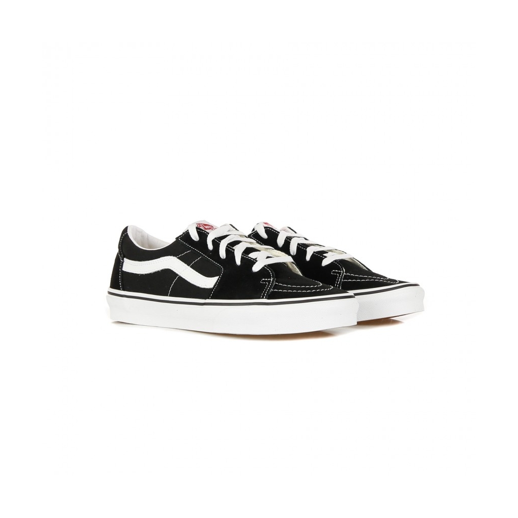 SCARPA BASSA SK8-LOW BLACK/TRUE WHITE