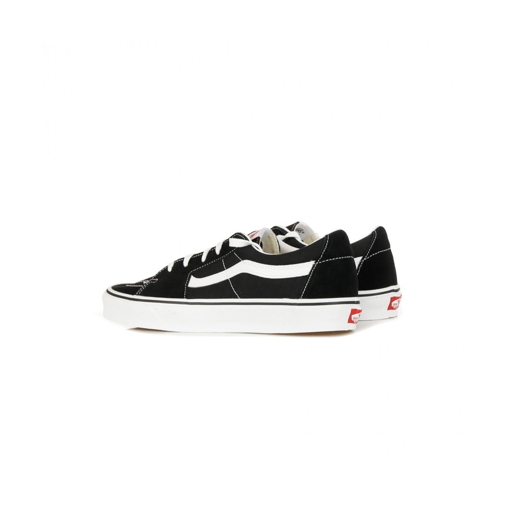 SCARPA BASSA SK8-LOW BLACK/TRUE WHITE