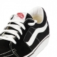 SCARPA BASSA SK8-LOW BLACK/TRUE WHITE