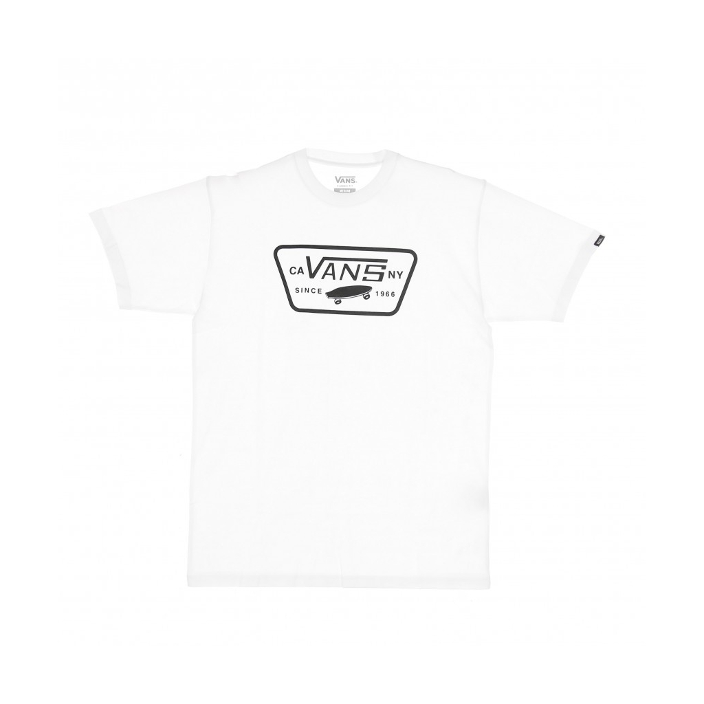 MAGLIETTA FULL PATCH TEE WHITE/BLACK