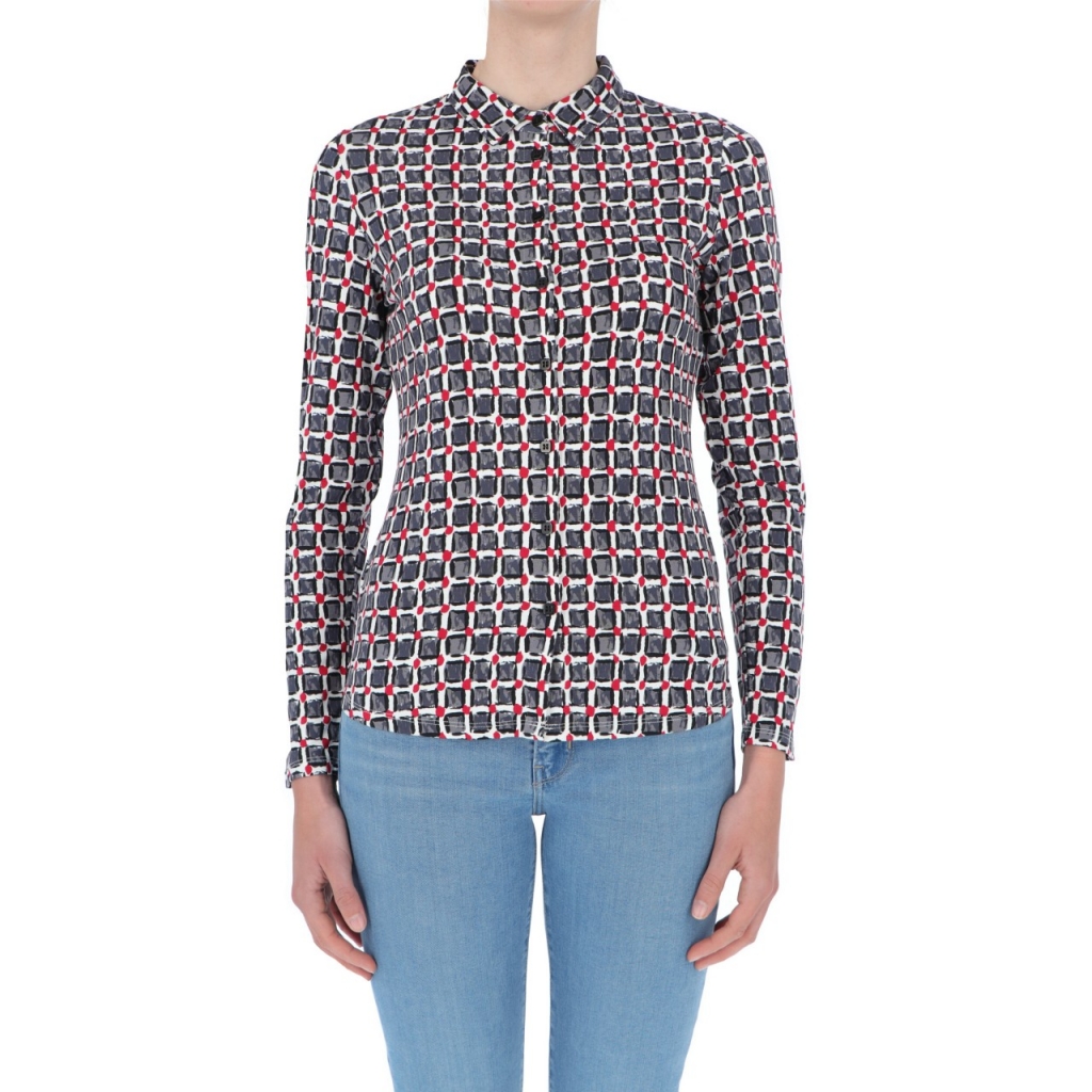 camicia donna fantasia
