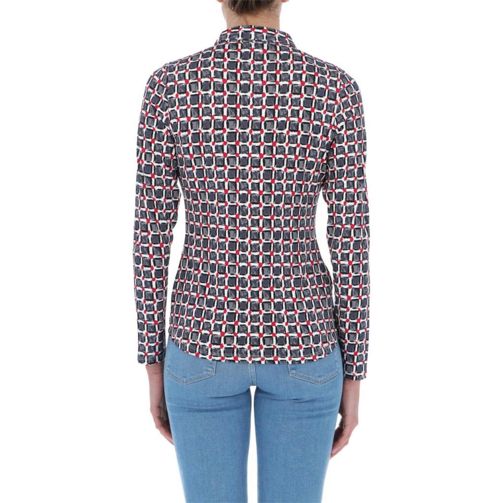 camicia donna fantasia