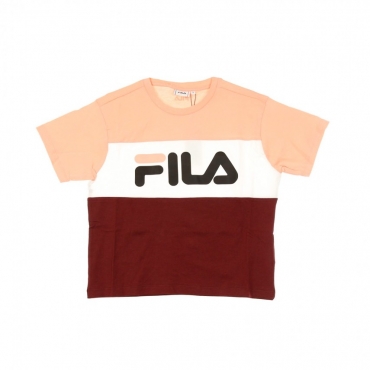 MAGLIETTA CORTA ALLISON TEE TAWNY PORT/CORAL CLOUD/BRIGHT WHITE