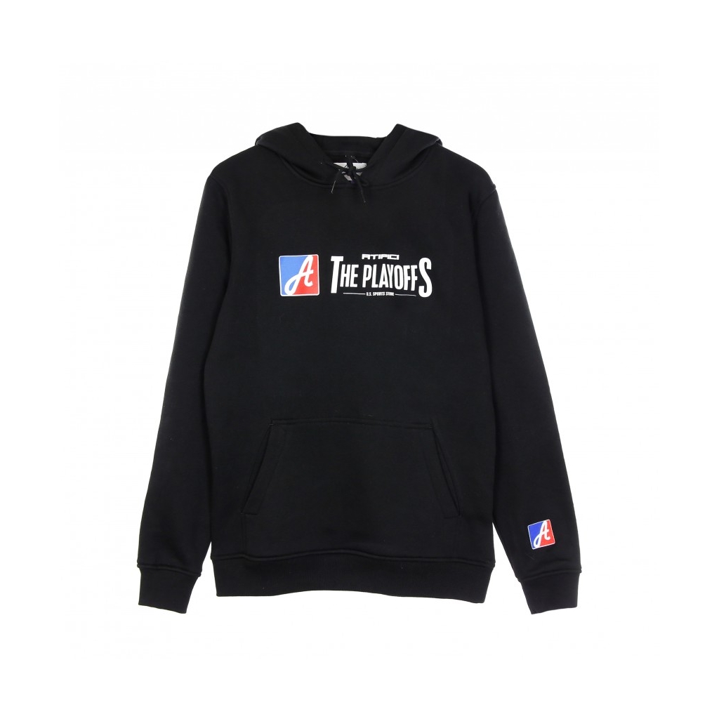 FELPA CAPPUCCIO THE PLAYOFFS LOGO HOODIE BLACK