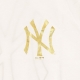 MAGLIETTA MLB METALLIC TEE NEYYAN WHITE