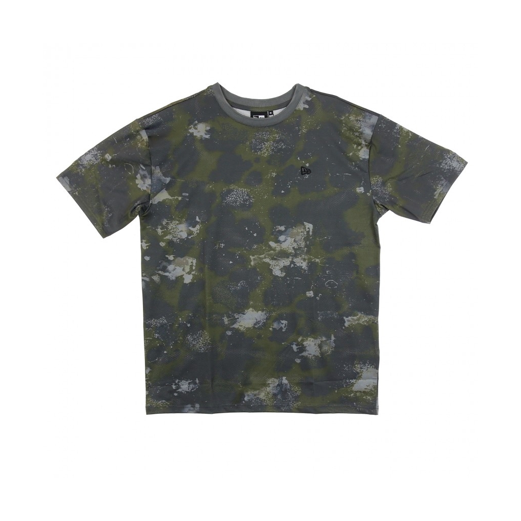 MAGLIETTA NE OUTDOOR UTILITY OVERSIZED AOP TEE NEW OLIVE