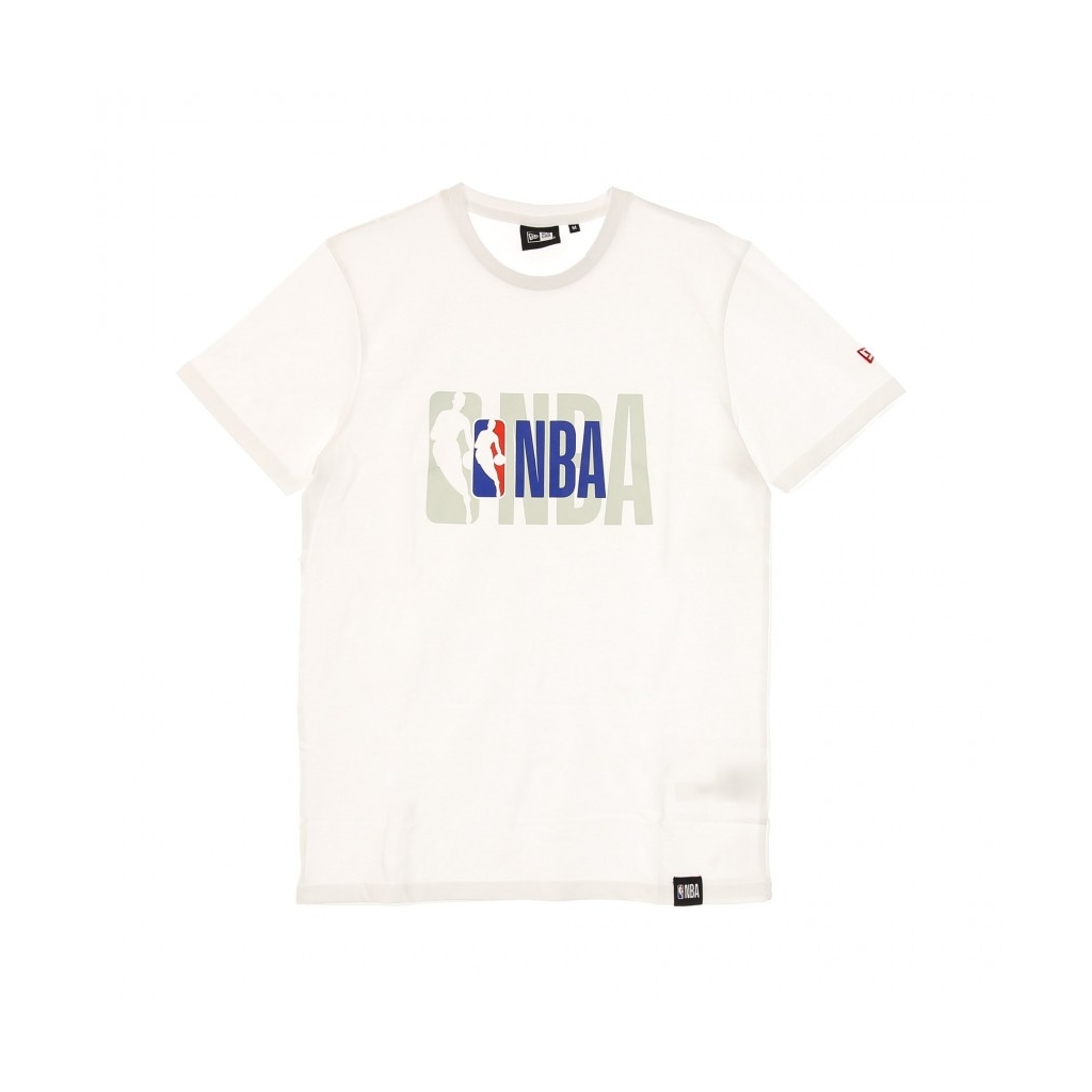Official New Era NBA Logo White T-Shirt B1313_380