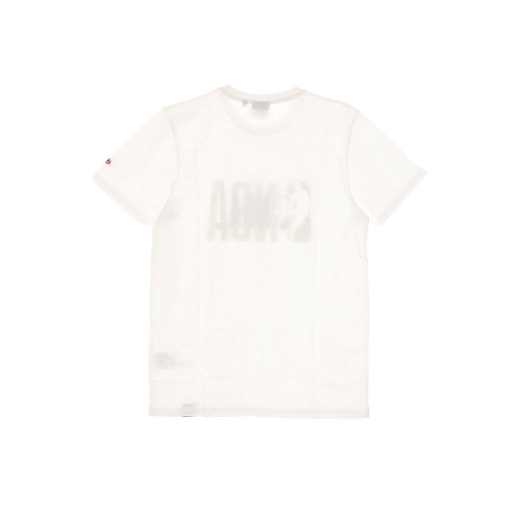 MAGLIETTA NBA LOGO TEE WHITE