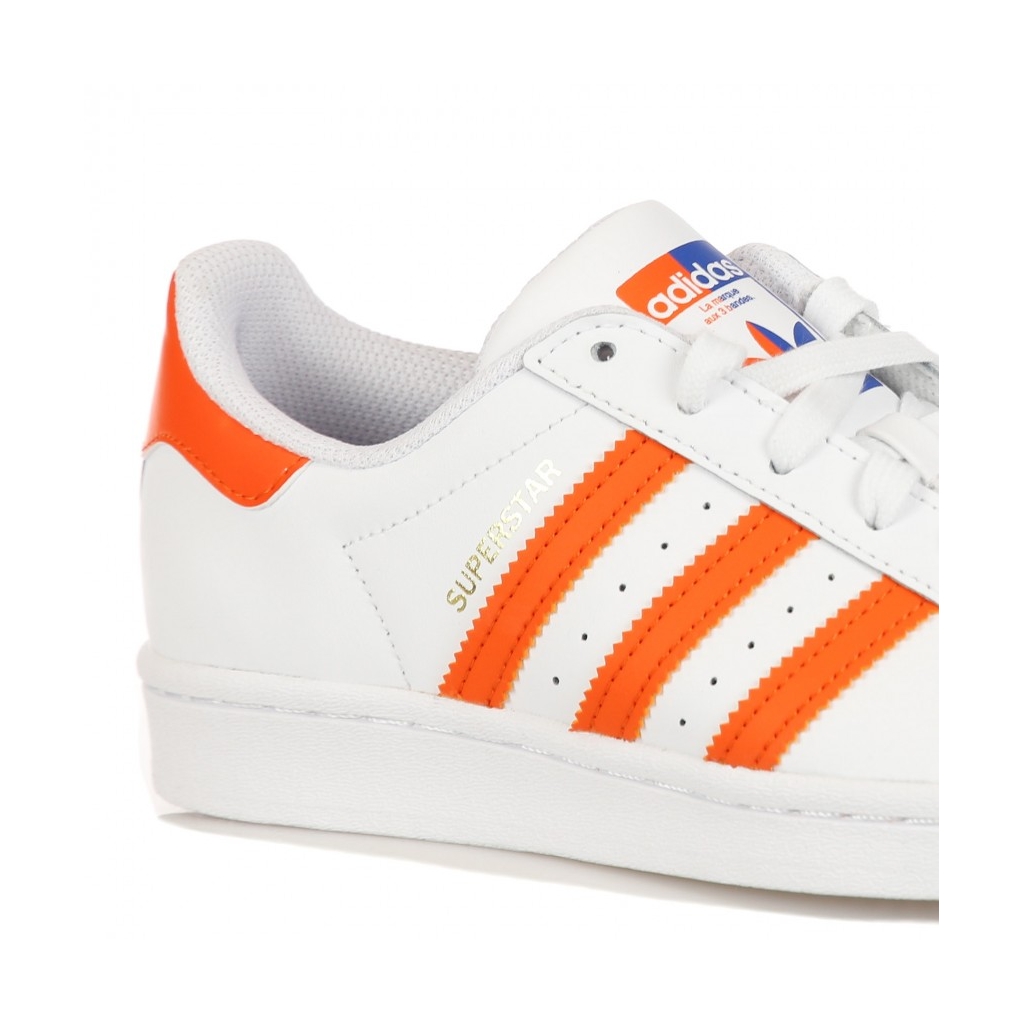 Superstar cloud white blue orange sale