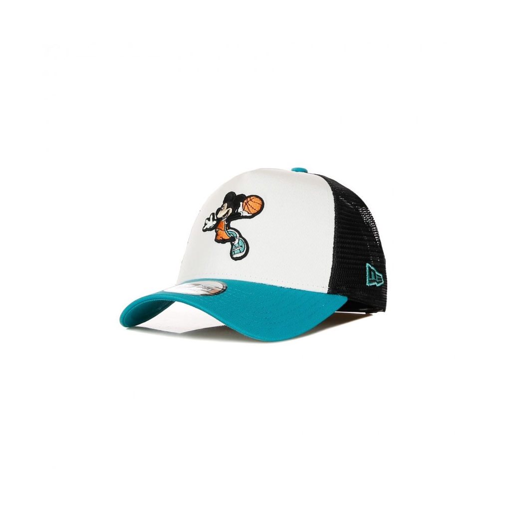 CAPPELLINO VISIERA CURVA KIDS DISNEY CHARACTER SPORTS TRUCKER MICKEY MOUSE WHITE/TEAL