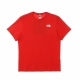 MAGLIETTA RED BOX TEE ROCOCCO RED