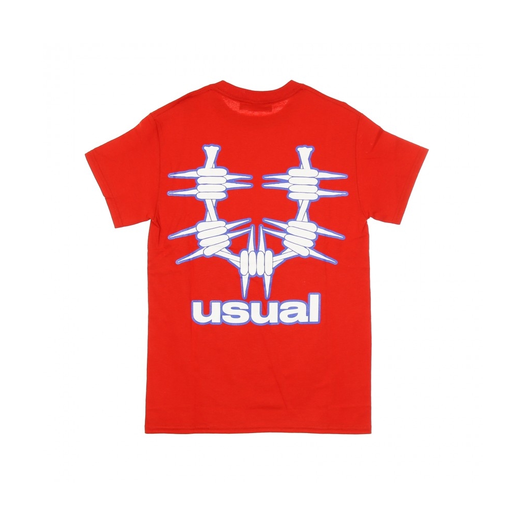 MAGLIETTA USUAL OUTLINE RED