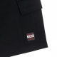 PANTALONE CORTO RED LABEL CARGO BLACK